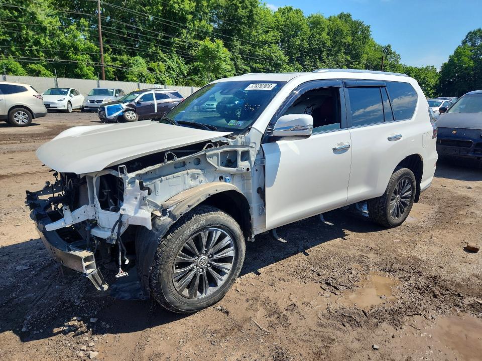 2023 Lexus VIN JTJAM7BX4P5377615 COPART salvage auction — FRONT END, Pa - Certificate Of Salvage, sold $22,900 on 2026-07-22 (photo 1)