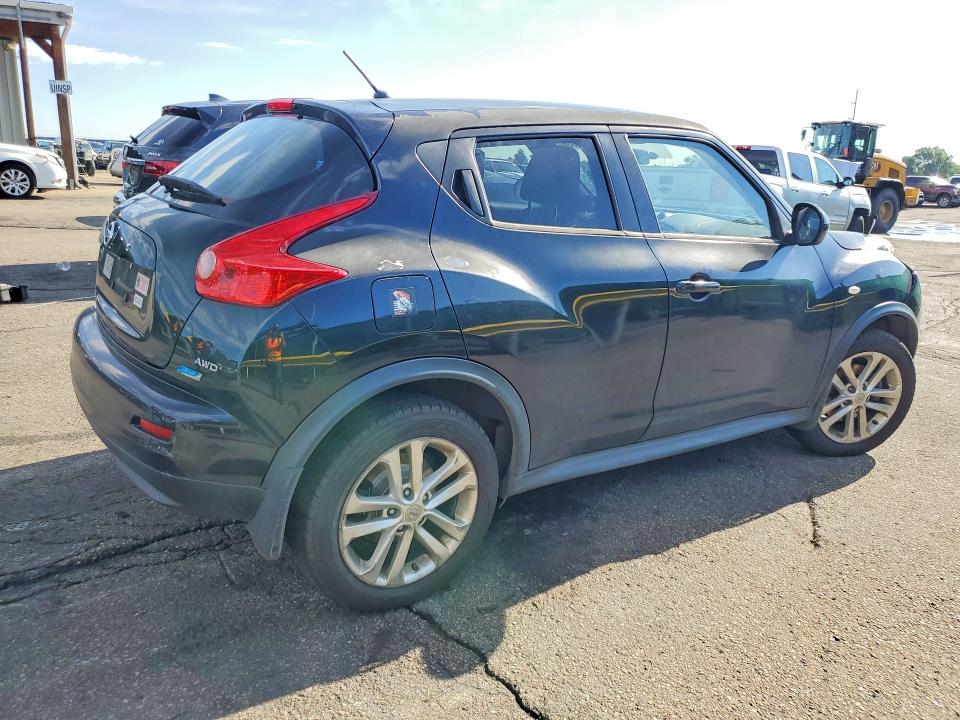 2014 Nissan Juke VIN JN8AF5MV9ET482919 COPART salvage auction — FRONT END, CO - SALVAGE TITLE (P), sold $975 on 2026-07-09 (photo 3)