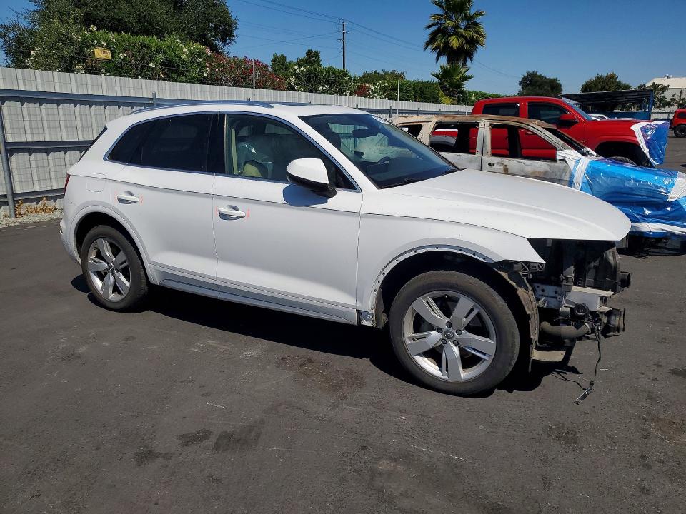 2018 Audi VIN WA1BNAFYXJ2079562 COPART salvage auction — FRONT END, CA - SALVAGE CERTIFICATE, sold $5,500 on 2026-07-21 (photo 4)