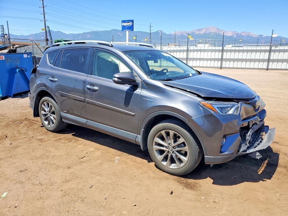 2018 Toyota VIN JTMDJREV7JD189053 COPART salvage auction — REAR END, Co - Salvage Title, sold $3,750 on 2026-07-29 (photo 4)