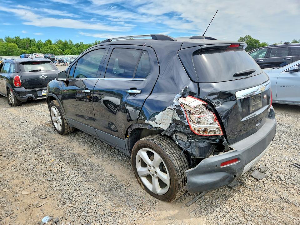 2016 Chevrolet VIN KL7CJRSB1GB684498 COPART salvage auction — REAR END, Nj - Cert Of Title-Salvage, sold $550 on 2026-07-24 (photo 2)