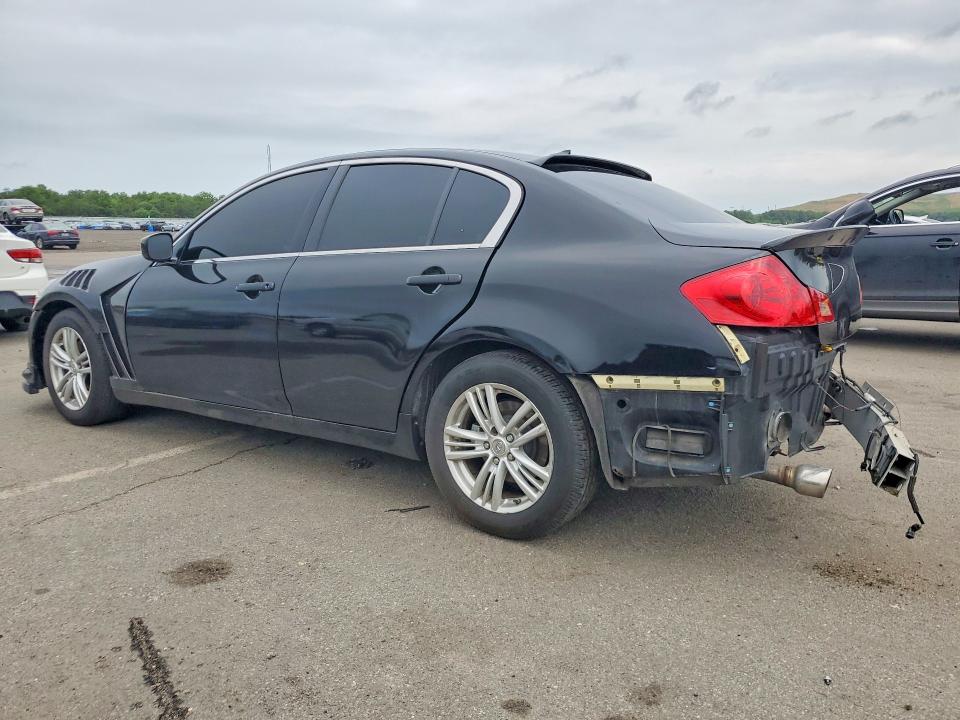 2012 Infiniti G VIN JN1CV6AR2CM970267 COPART salvage auction — REAR END, Ny - Mv-907A Salvage Certificate, sold $700 on 2026-07-06 (photo 2)