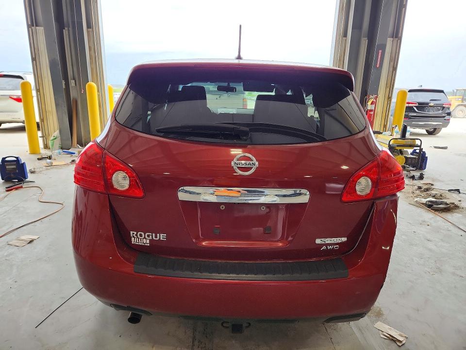 2013 Nissan Rogue sport VIN JN8AS5MVXDW655260 COPART salvage auction — REAR END, NE - CERT OF TITLE-SALVAGE, sold $650 on 2026-07-21 (photo 6)