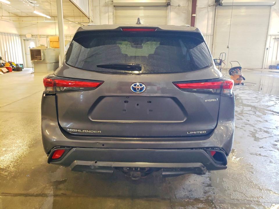 2023 Toyota Highlander VIN 5TDXBRCH0PS109323 COPART salvage auction — REAR END, Mn - Cert Of Title-Salvage, sold $22,600 on 2026-07-13 (photo 6)