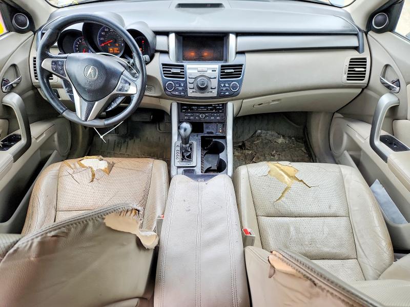 2012 Acura VIN 5J8TB1H58CA005119 COPART salvage auction — FRONT END, CT - CERT OF TITLE-SALVAGE, sold $450 on 2026-07-02 (photo 8)