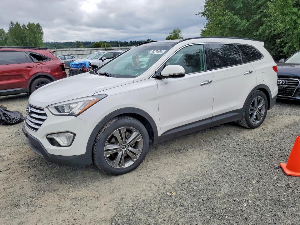 2014 Hyundai Santa fe VIN KM8SR4HF8EU041602 COPART salvage auction — MINOR DENT/SCRATCHES, Wa - Vehicle Cert Of Ownership-Titl, sold $1,400 on 2026-07-06 (photo 1)