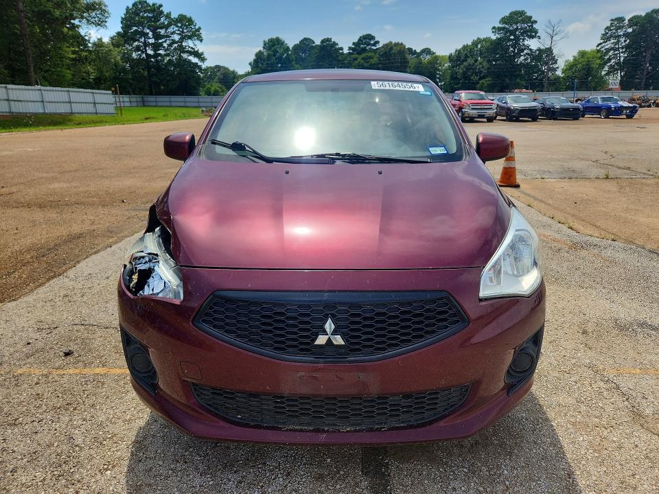 2020 Mitsubishi VIN ML32F3FJ5LHF03432 COPART salvage auction — FRONT END, Tx - Salvage Vehicle Title, sold $1,800 on 2026-07-06 (photo 5)