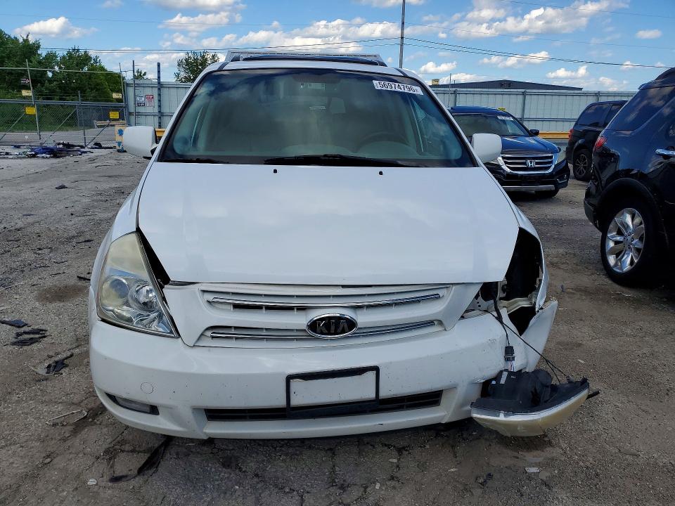2010 Kia SEDONA VIN KNDMH4C36A6348603 COPART salvage auction — FRONT END, IN - CERT OF TITLE-SALVAGE TITLE, sold $400 on 2026-07-20 (photo 5)