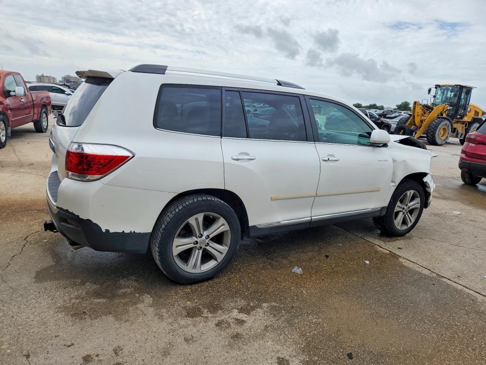 2011 Toyota Highlander VIN 5TDYK3EH9BS047444 COPART salvage auction — FRONT END, La - Cert Of Title-Salvage, sold $5,300 on 2026-07-29 (photo 3)