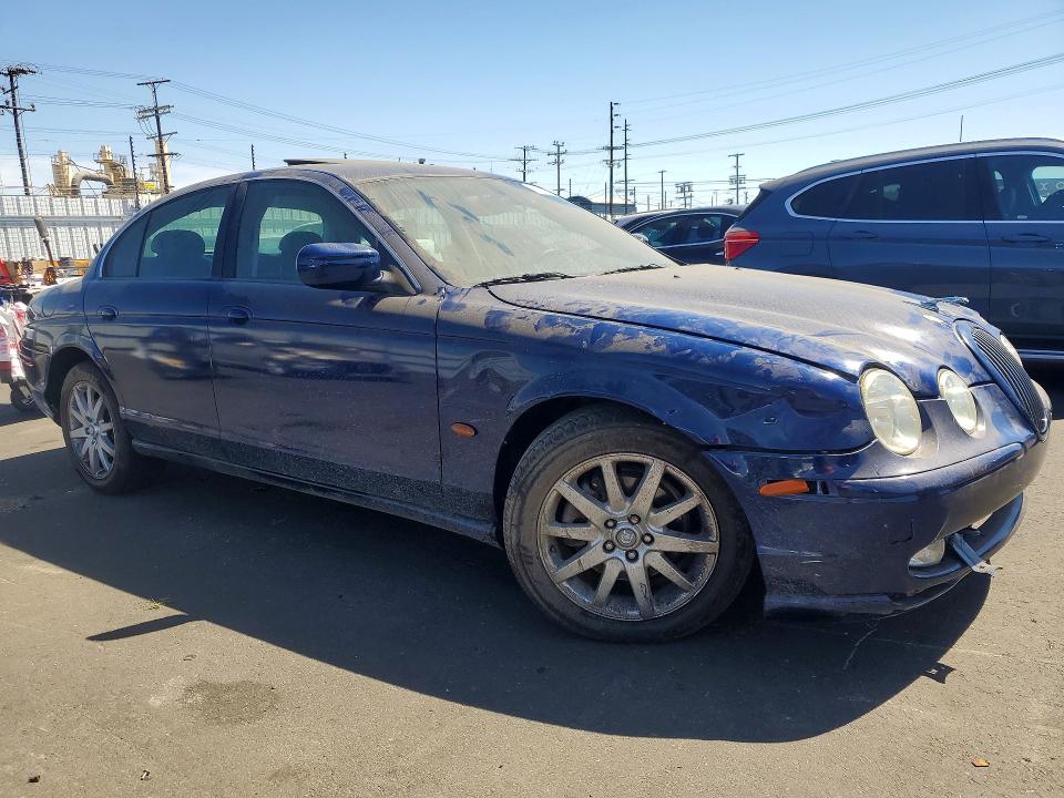 2002 Jaguar S type VIN SAJDA03P02GM39380 COPART salvage auction — FRONT END, ID - SALVAGE CERTIFICATE OF TITLE, sold $225 on 2026-07-15 (photo 4)