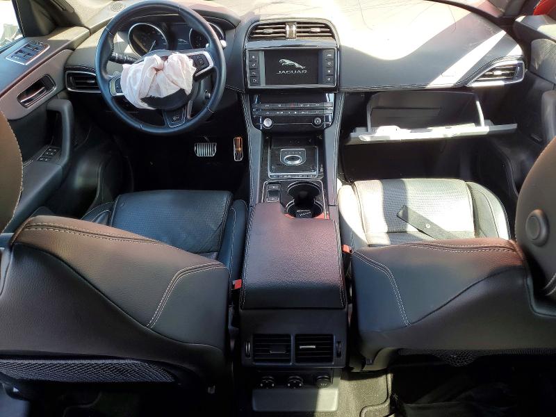 2017 Jaguar F-pace VIN SADCM2BV6HA083658 COPART salvage auction — FRONT END, Ca - Salvage Certificate, sold $950 on 2026-07-08 (photo 8)