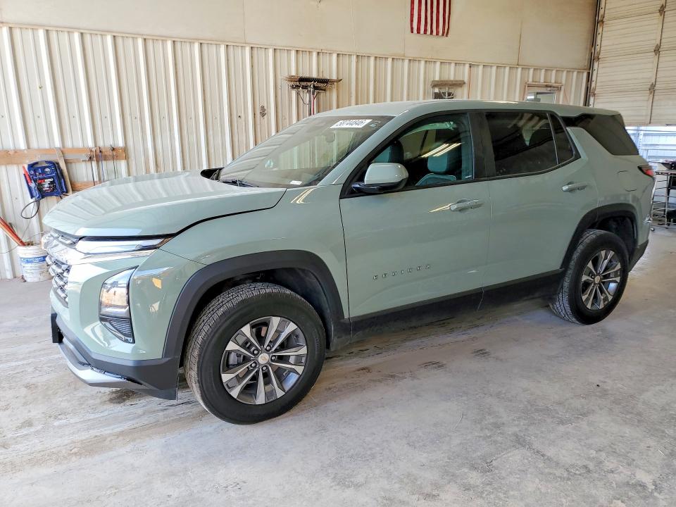 2026 Chevrolet Equinox VIN 3GNAXHEGXTL117961 COPART salvage auction — FRONT END, Tx - Salvage Vehicle Title, sold $12,500 on 2026-07-31 (photo 1)