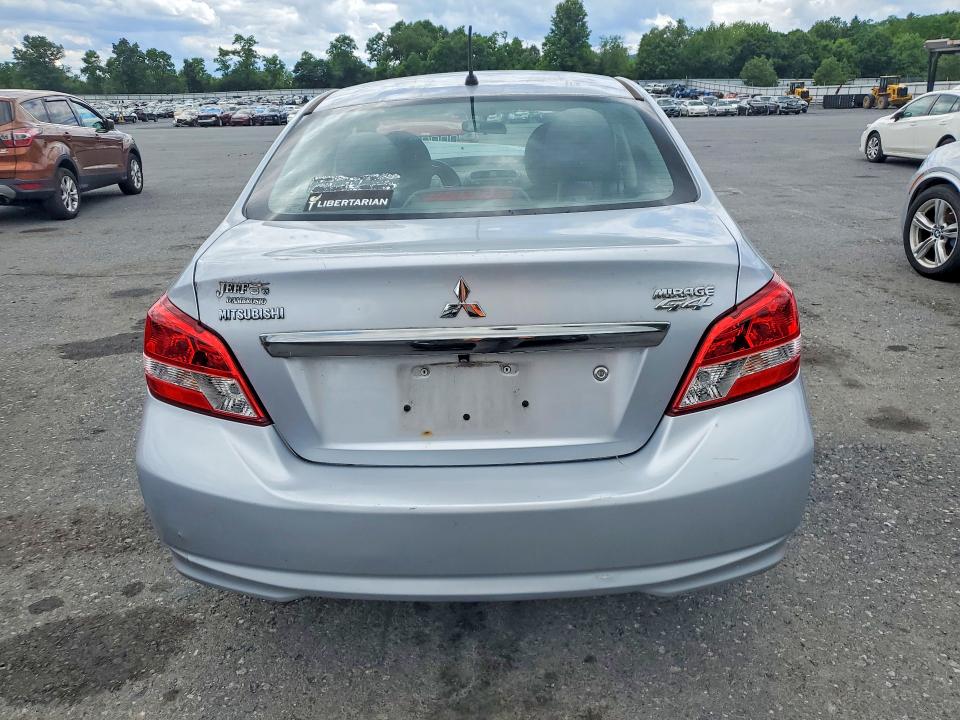 2018 Mitsubishi Mirage VIN ML32F3FJ9JHF15192 COPART salvage auction — FRONT END, PA - CERTIFICATE OF SALVAGE, sold $275 on 2026-07-28 (photo 6)