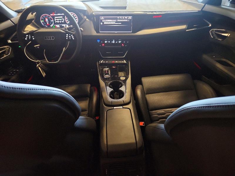 2025 Audi Rs e-tron gt VIN WAUG9BFW6S7001012 COPART salvage auction — FRONT END, WI - CERT OF TITLE-SALVAGE VEHICLE, sold $36,500 on 2026-09-14 (photo 8)