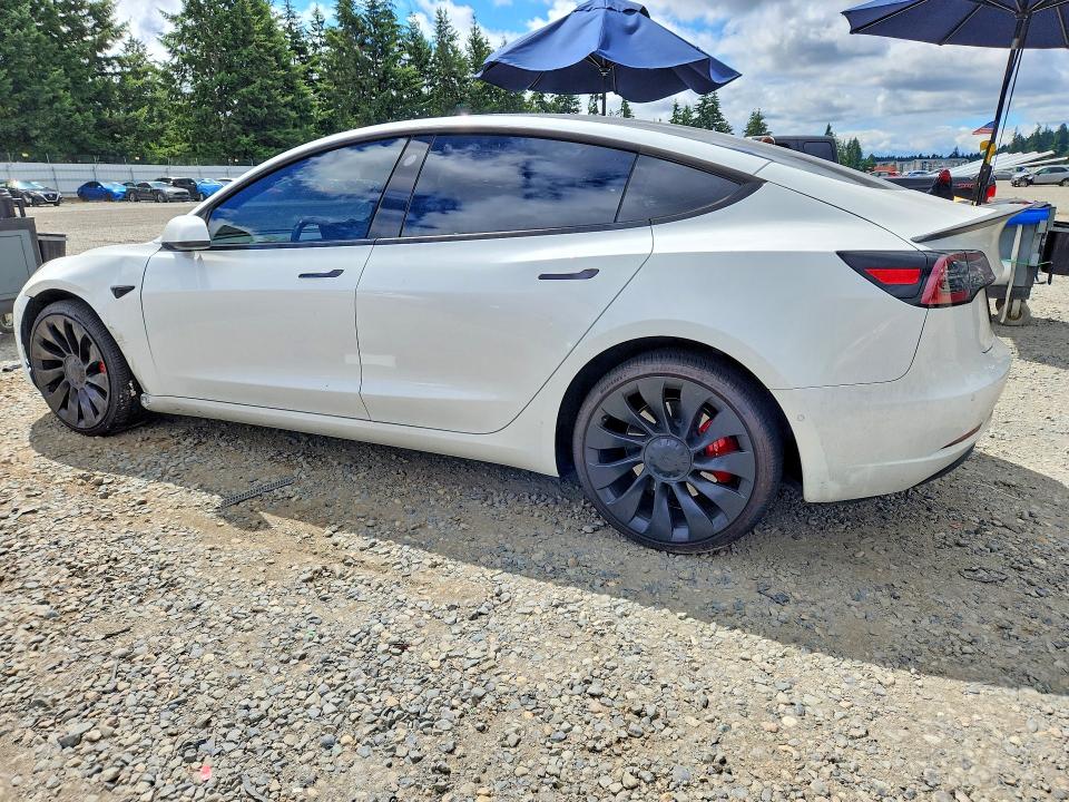 2021 Tesla Model 3 VIN 5YJ3E1EC3MF991029 COPART salvage auction — FRONT END, Wa - Bill Of Sale, sold $1,450 on 2026-07-28 (photo 2)