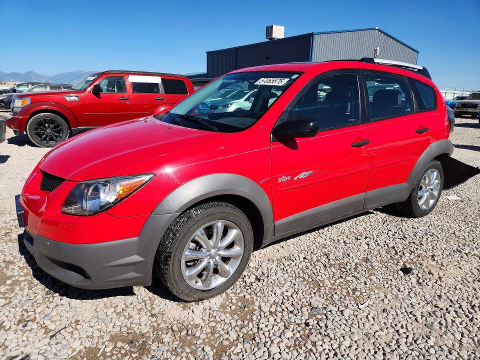 2003 Pontiac Vibe VIN 5Y2SL64803Z480589 COPART salvage auction — REAR END, Ut - Salvage Certificate, sold $475 on 2026-07-31 (photo 1)