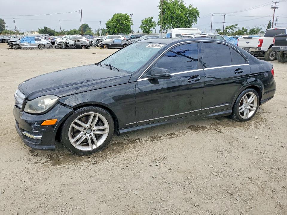 2013 Mercedes-benz VIN WDDGF8AB1DR251774 COPART salvage auction — FRONT END, Ca - Dis/Dlr/Exp Only Clean Title, sold $1,450 on 2026-07-06 (photo 1)