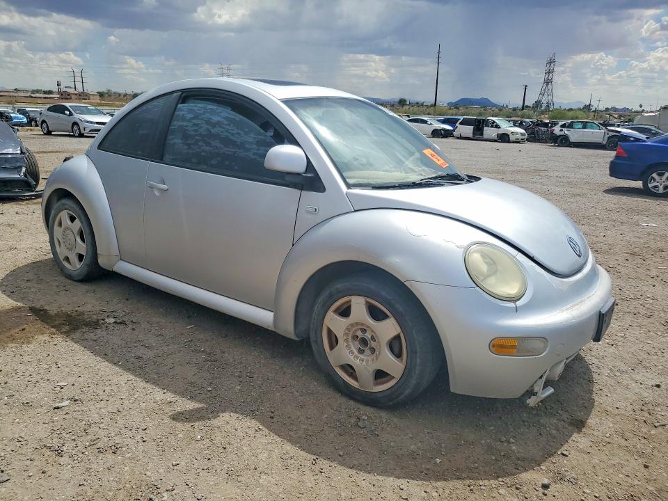 2000 Volkswagen Beetle VIN 3VWCA21C2YM459969 COPART salvage auction — REAR END, AZ - CERTIFICATE OF TITLE, sold $250 on 2026-08-07 (photo 4)