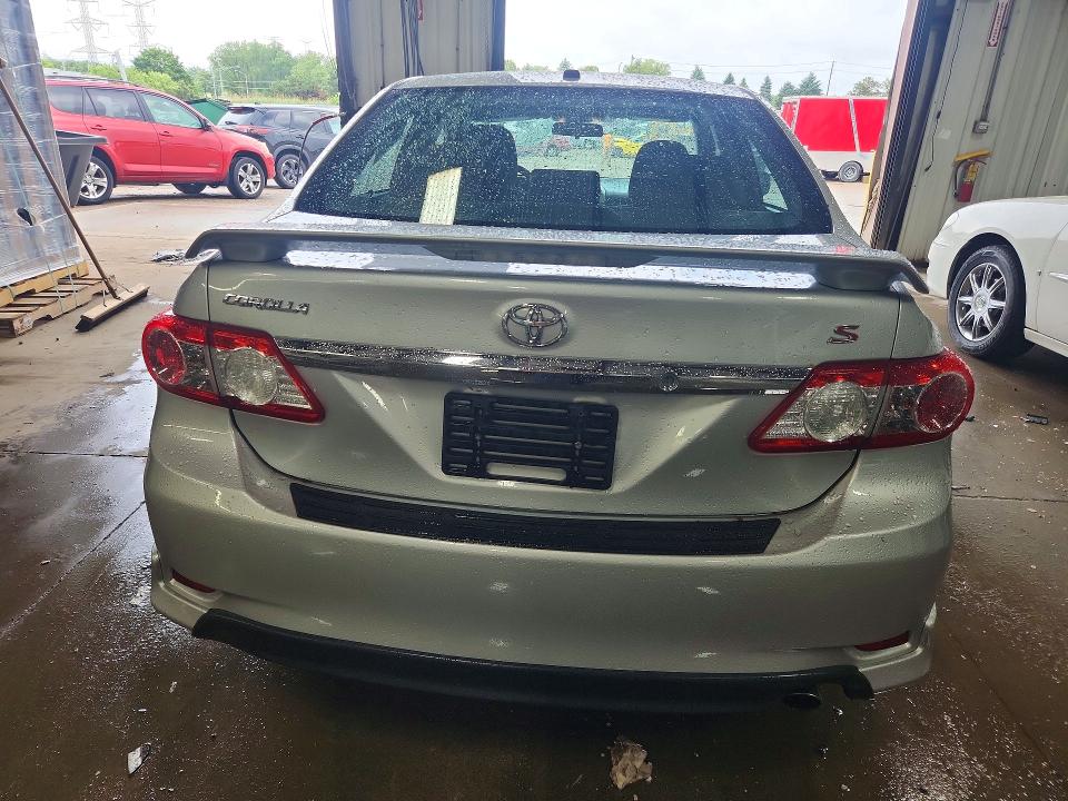 2012 Toyota VIN 5YFBU4EE3CP009889 COPART salvage auction — ROOF, Il - Salvage Certificate, sold $2,100 on 2026-07-30 (photo 6)