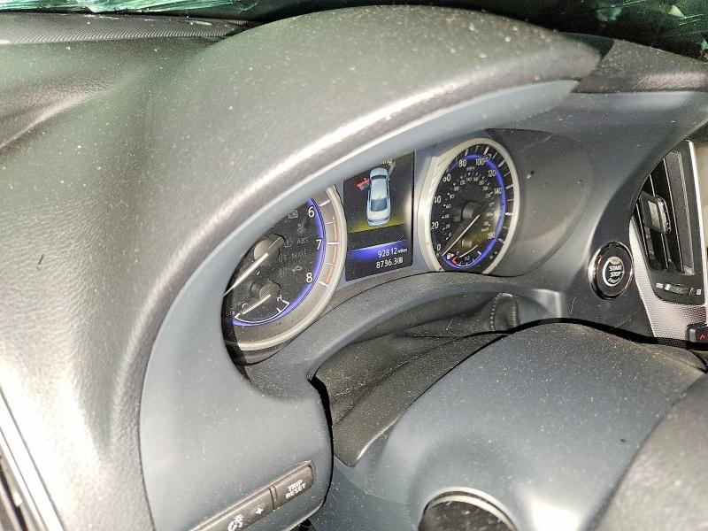 2016 Infiniti Q50 VIN JN1CV7AP7GM202231 COPART salvage auction — FRONT END, Nv - Salvage Title, sold $550 on 2026-07-16 (photo 9)