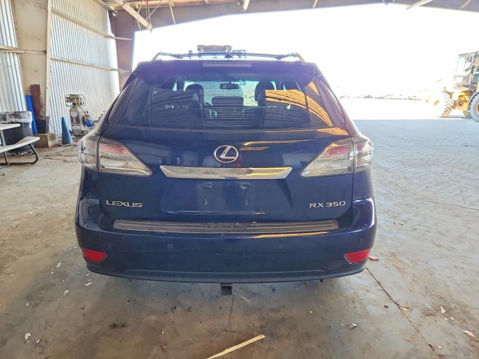 2010 Lexus Rx VIN 2T2ZK1BA9AC021655 COPART salvage auction — BURN, Ca - Salvage Certificate, sold $4,100 on 2026-07-02 (photo 6)