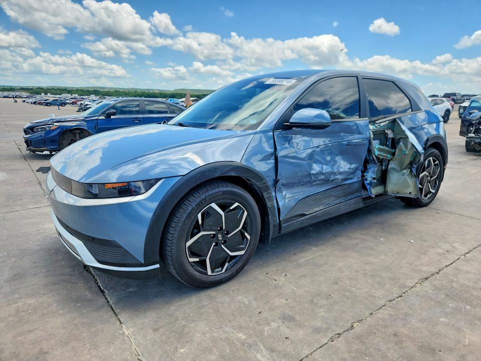 2022 Hyundai Ioniq VIN KM8KN4AE9NU091812 COPART salvage auction — SIDE, Tx - Salvage Vehicle Title, sold $8,600 on 2026-07-16 (photo 1)