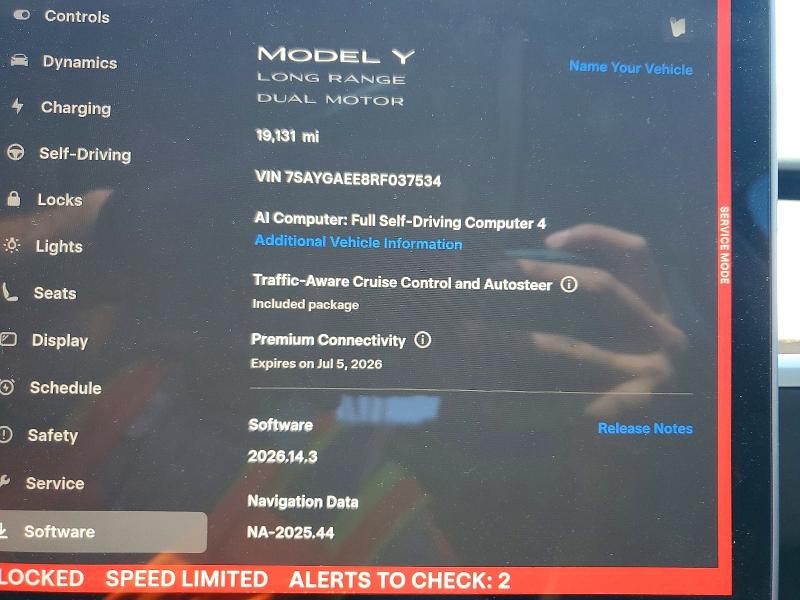2024 Tesla VIN 7SAYGAEE8RF037534 COPART salvage auction — REAR END, CA - SALVAGE CERTIFICATE, sold $14,100 on 2026-07-24 (photo 9)