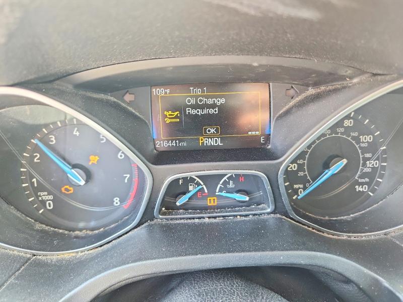 2017 Ford Focus VIN 1FADP3F23HL297806 COPART salvage auction — MECHANICAL, Al - Certificate Of Title, sold $450 on 2026-07-09 (photo 9)