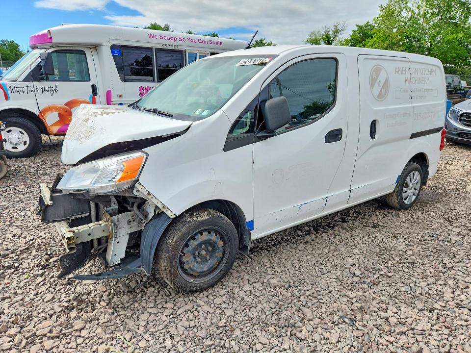2017 Nissan Nv 200 VIN 3N6CM0KN9HK713586 COPART salvage auction — FRONT END, Pa - Certificate Of Salvage, sold $800 on 2026-08-01 (photo 1)