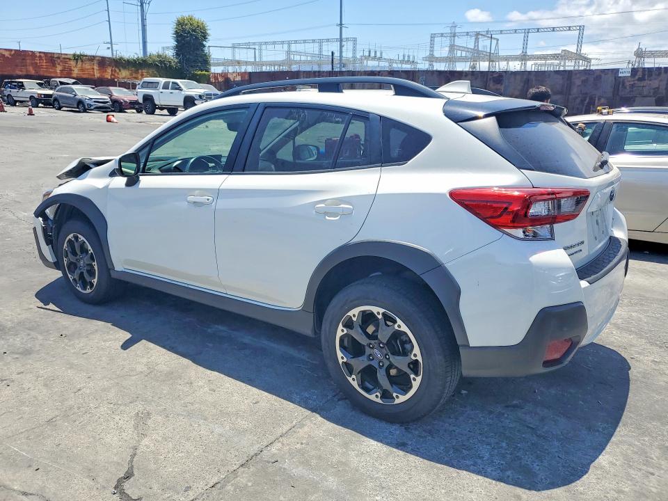 2021 Subaru Xv VIN JF2GTAPC0M8226608 COPART salvage auction — FRONT END, Ca - Salvage Certificate, sold $5,700 on 2026-07-31 (photo 2)
