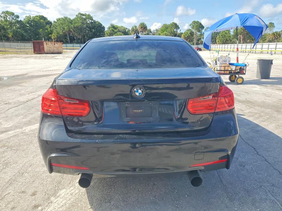 2013 BMW 3er VIN WBA3B9C56DF140671 COPART salvage auction — FRONT END, Fl - Cert Of Title Slvg Rebuildable, sold $2,900 on 2026-07-08 (photo 6)