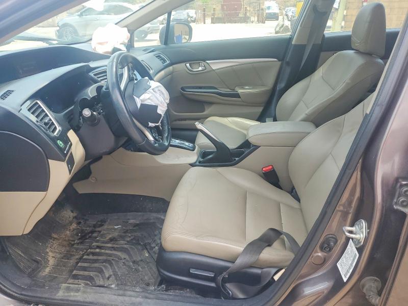 2014 Honda VIN 2HGFB2F99EH505819 COPART salvage auction — FRONT END, Sc - Cert Of Title-Salvage, sold $825 on 2026-07-31 (photo 7)