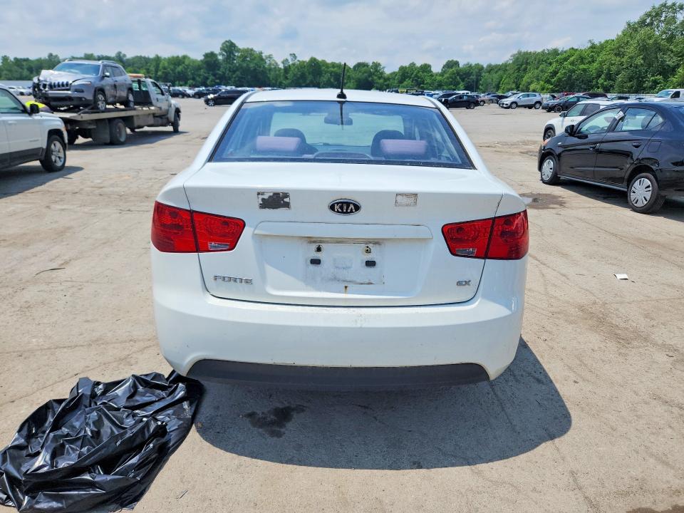2010 Kia Forte VIN KNAFU4A28A5810581 COPART salvage auction — FRONT END, PA - CERTIFICATE OF SALVAGE, sold $375 on 2026-07-02 (photo 6)