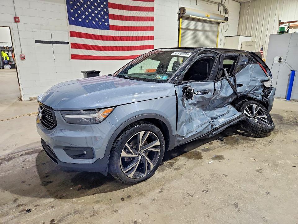 2021 Volvo Xc40 VIN YV4162UM8M2553658 COPART salvage auction — ALL OVER, Pa - Certificate Of Salvage, sold $2,450 on 2026-07-07 (photo 1)