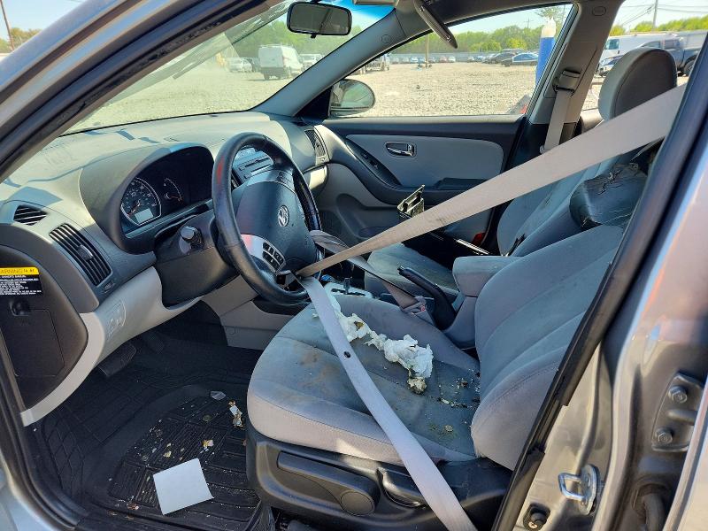 2010 Hyundai Elantra VIN KMHDU4AD3AU090961 COPART salvage auction — REAR END, Nj - Cert Of Title-Salvage, sold $400 on 2026-07-13 (photo 7)