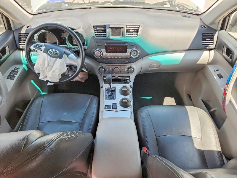 2012 Toyota Highlander VIN 5TDBK3EH2CS119558 COPART salvage auction — FRONT END, Co - Bill Of Sale-Parts Only, sold $1,450 on 2026-07-20 (photo 8)