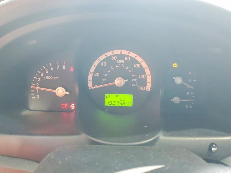 2005 Kia Sportage VIN KNDJE723157062253 COPART salvage auction — MECHANICAL, OH - CERTIFICATE OF TITLE, sold $375 on 2026-07-09 (photo 9)