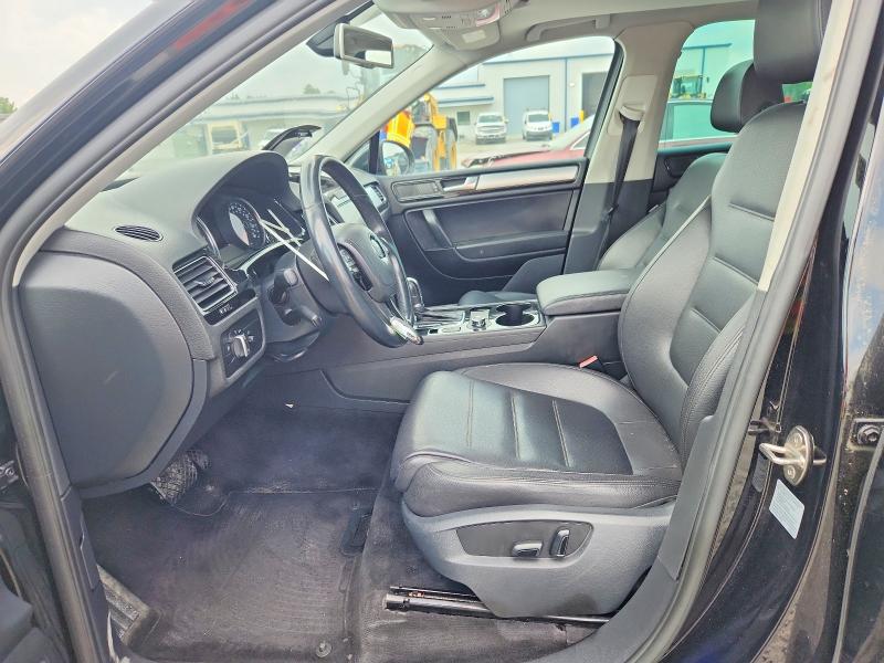 2011 Volkswagen Touareg VIN WVGFF9BP5BD000753 COPART salvage auction — FRONT END, Nc - Salvage Certificate Of Title, sold $325 on 2026-07-20 (photo 7)