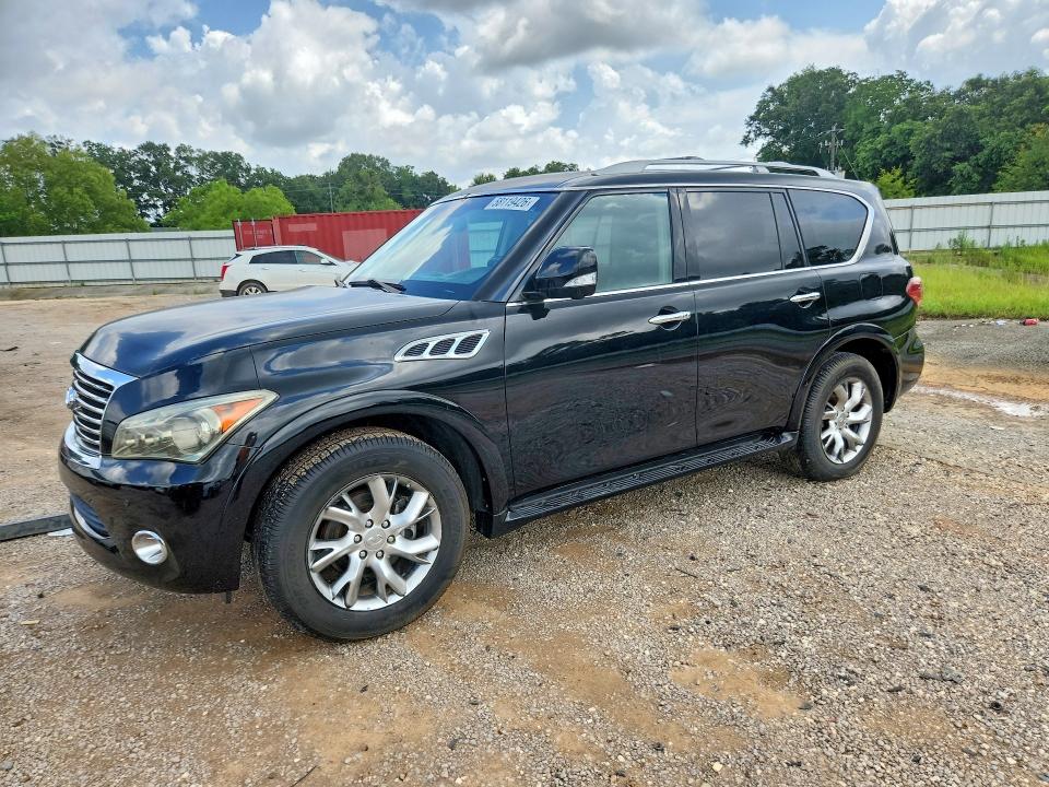 2012 Infiniti Qx56 VIN JN8AZ2NFXC9516003 COPART salvage auction — MECHANICAL, Ms - Certificate Of Title, sold $650 on 2026-07-07 (photo 1)