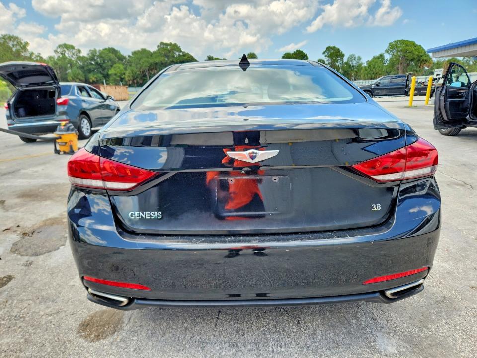 2016 Hyundai Genesis VIN KMHGN4JEXGU122090 COPART salvage auction — FRONT END, Fl - Cert Of Title Slvg Rebuildable, sold $2,400 on 2026-07-15 (photo 6)
