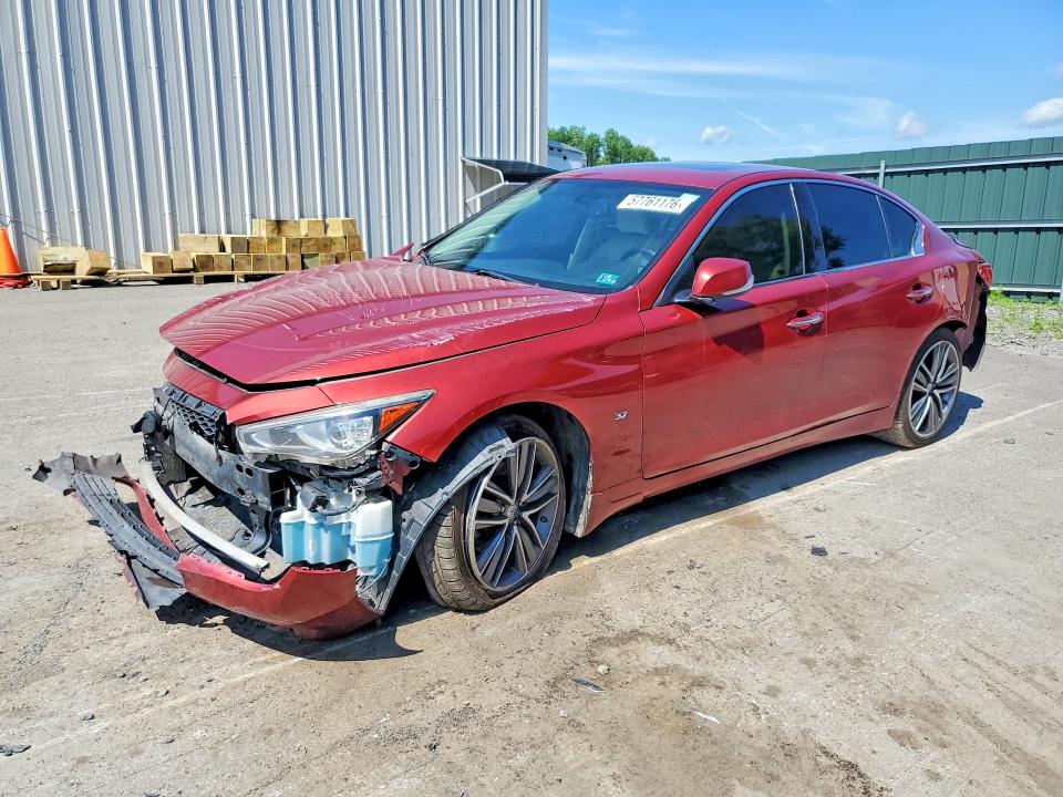 2015 Infiniti Q50 VIN JN1BV7AR8FM404815 COPART salvage auction — ROLLOVER, Pa - Certificate Of Salvage, sold $425 on 2026-08-02 (photo 1)