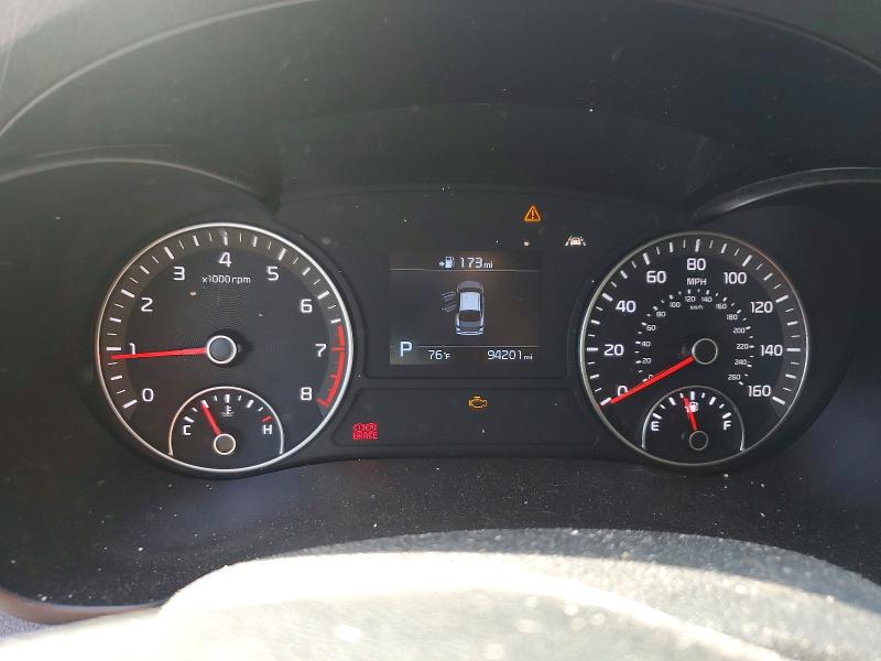 2020 Kia Optima VIN 5XXGT4L35LG430693 COPART salvage auction — FRONT END, Ky - Cert Of Title-Salvage, sold $2,250 on 2026-07-17 (photo 9)