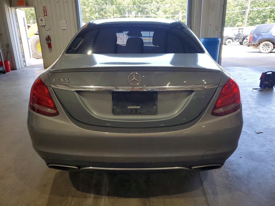 2016 Mercedes-benz C-klasse VIN WDDWF4JB4GR138782 COPART salvage auction — FRONT END, Tx - Salvage Vehicle Title, sold $1,750 on 2026-08-10 (photo 6)