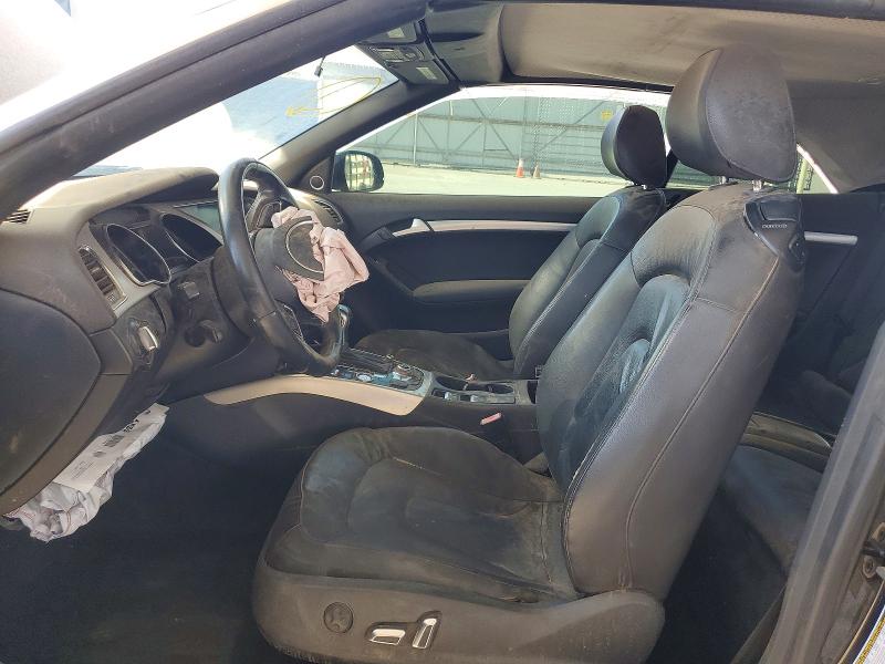 2016 Audi A5 VIN WAUM2AFH5GN002626 COPART salvage auction — FRONT END, Tx - Certificate Of Title, sold $1,000 on 2026-07-08 (photo 7)