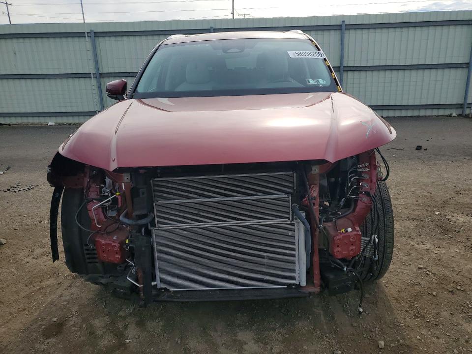 2024 Toyota Highlander VIN 5TDACAB57RS010223 COPART salvage auction — FRONT END, Pa - Certificate Of Salvage, sold $19,300 on 2026-07-10 (photo 5)