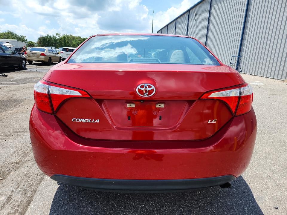 2015 Toyota Corolla VIN 5YFBURHE1FP253733 COPART salvage auction — FRONT END, Fl - Cert Of Title Slvg Rebuildable, sold $3,750 on 2026-07-13 (photo 6)