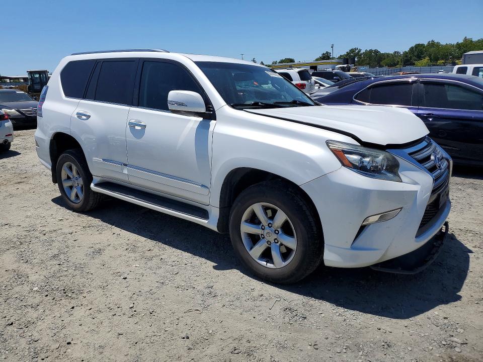 2018 Lexus Gx VIN JTJBM7FX9J5183345 COPART salvage auction — FRONT END, Ca - Salvage Certificate, sold $12,100 on 2026-07-07 (photo 4)