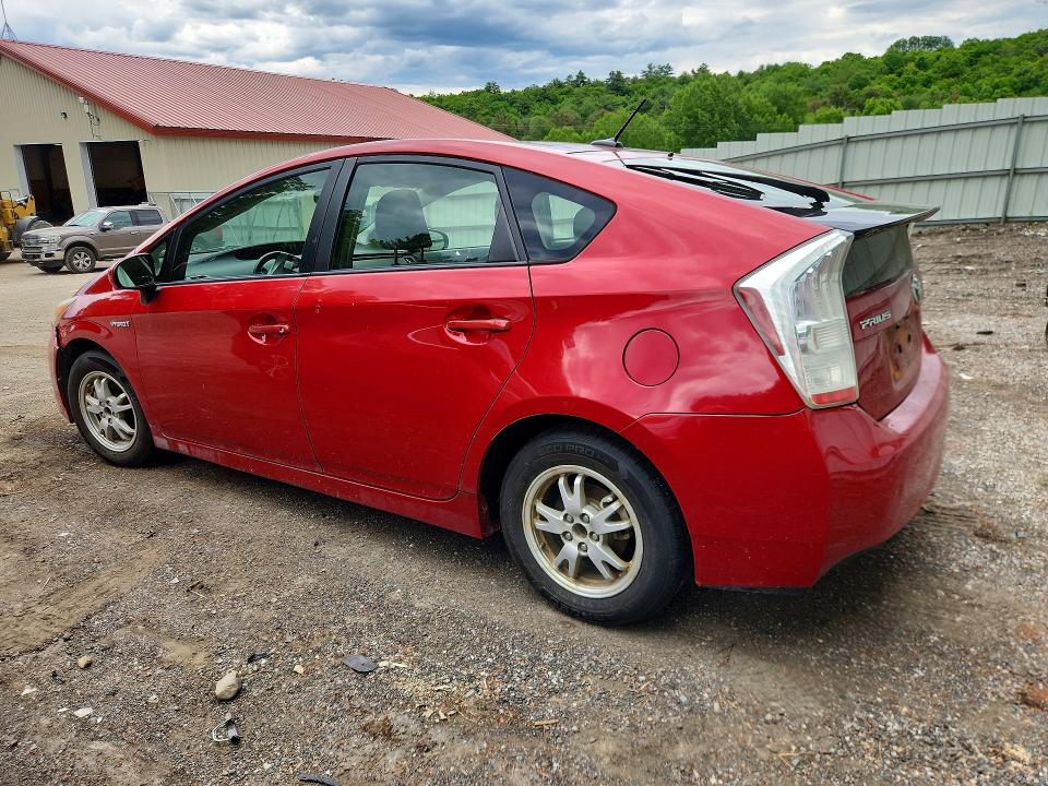 2011 Toyota Prius VIN JTDKN3DU9B0310045 COPART salvage auction — FRONT END, Vt - Certificate Of Title, sold $825 on 2026-07-20 (photo 2)