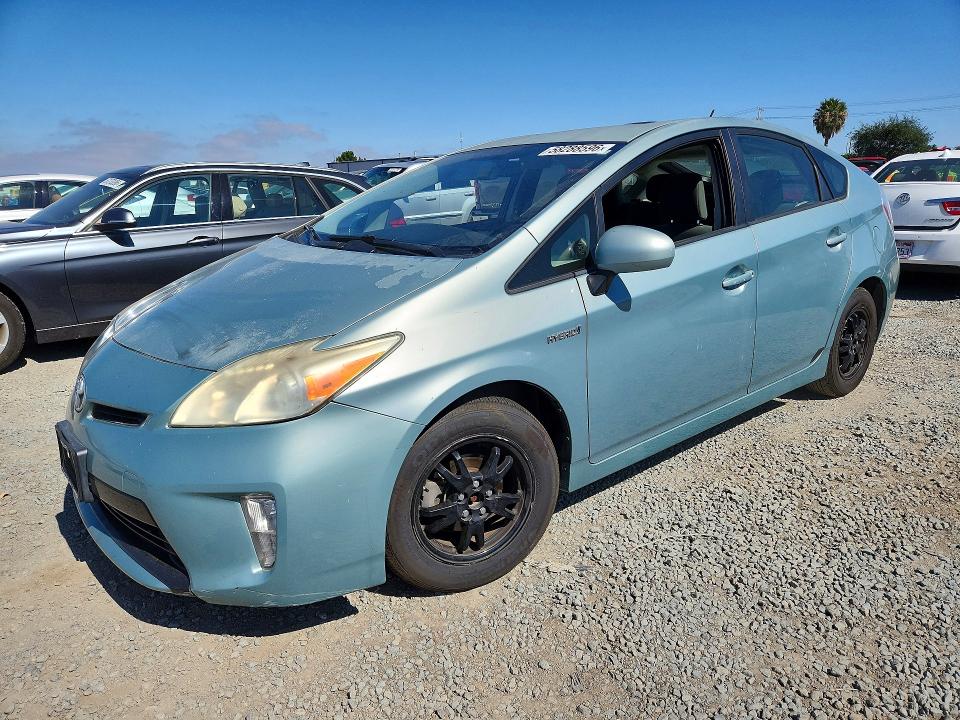 2012 Toyota VIN JTDKN3DU4C5376605 COPART salvage auction — FRONT END, Ca - Salvage Certificate, sold $975 on 2026-07-28 (photo 1)