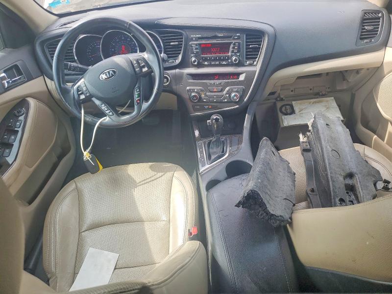 2013 Kia Optima VIN 5XXGN4A78DG252666 COPART salvage auction — REAR END, Ri - Salvage Certificate Of Title, sold $500 on 2026-07-30 (photo 8)
